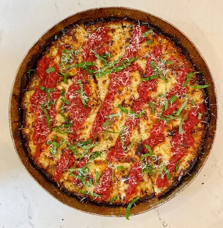 Detroit round red top hybrid, baked by Bill