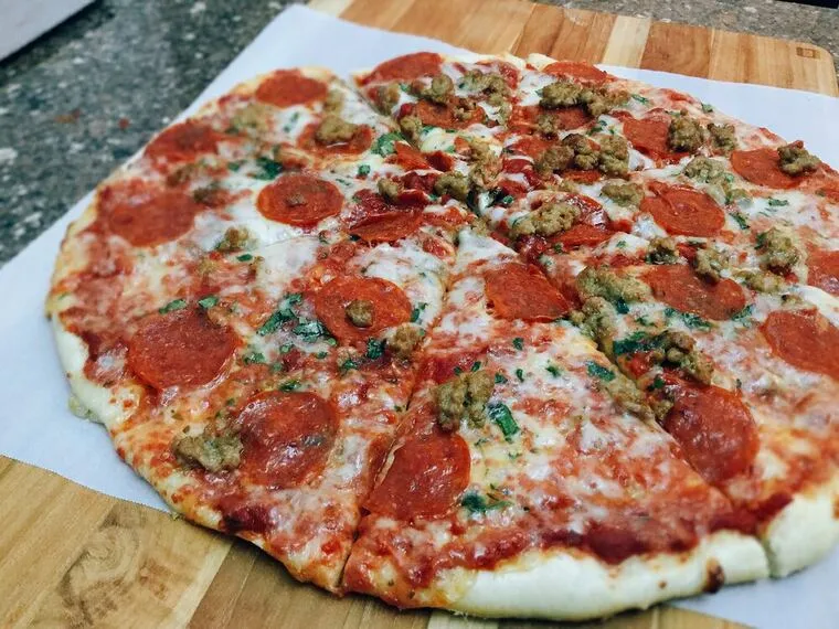 Thin Crust (Cracker Style) Pizza